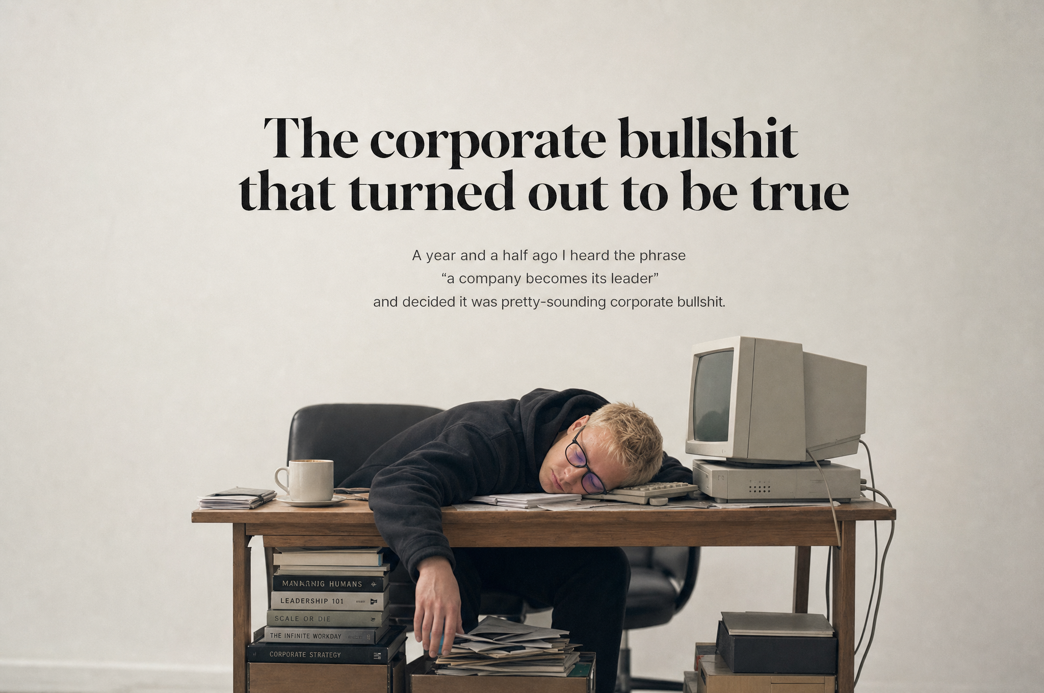 The corporate bullshit that turned out to be true