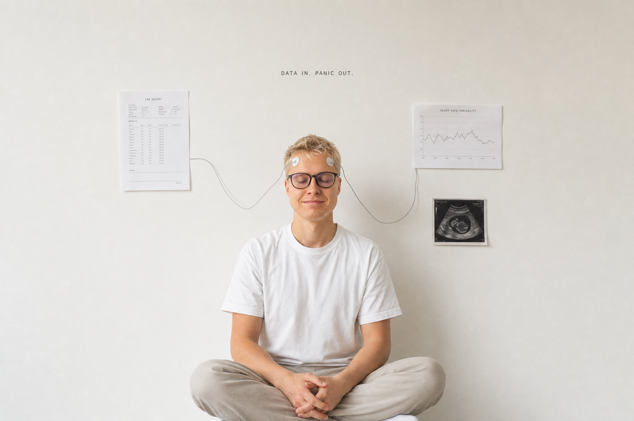 A data-driven approach to health. Garbage in, panic out